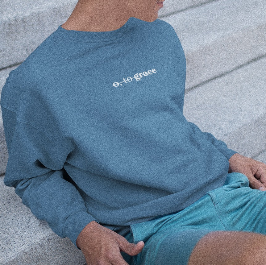 o, to grace comfort color sweatshirt