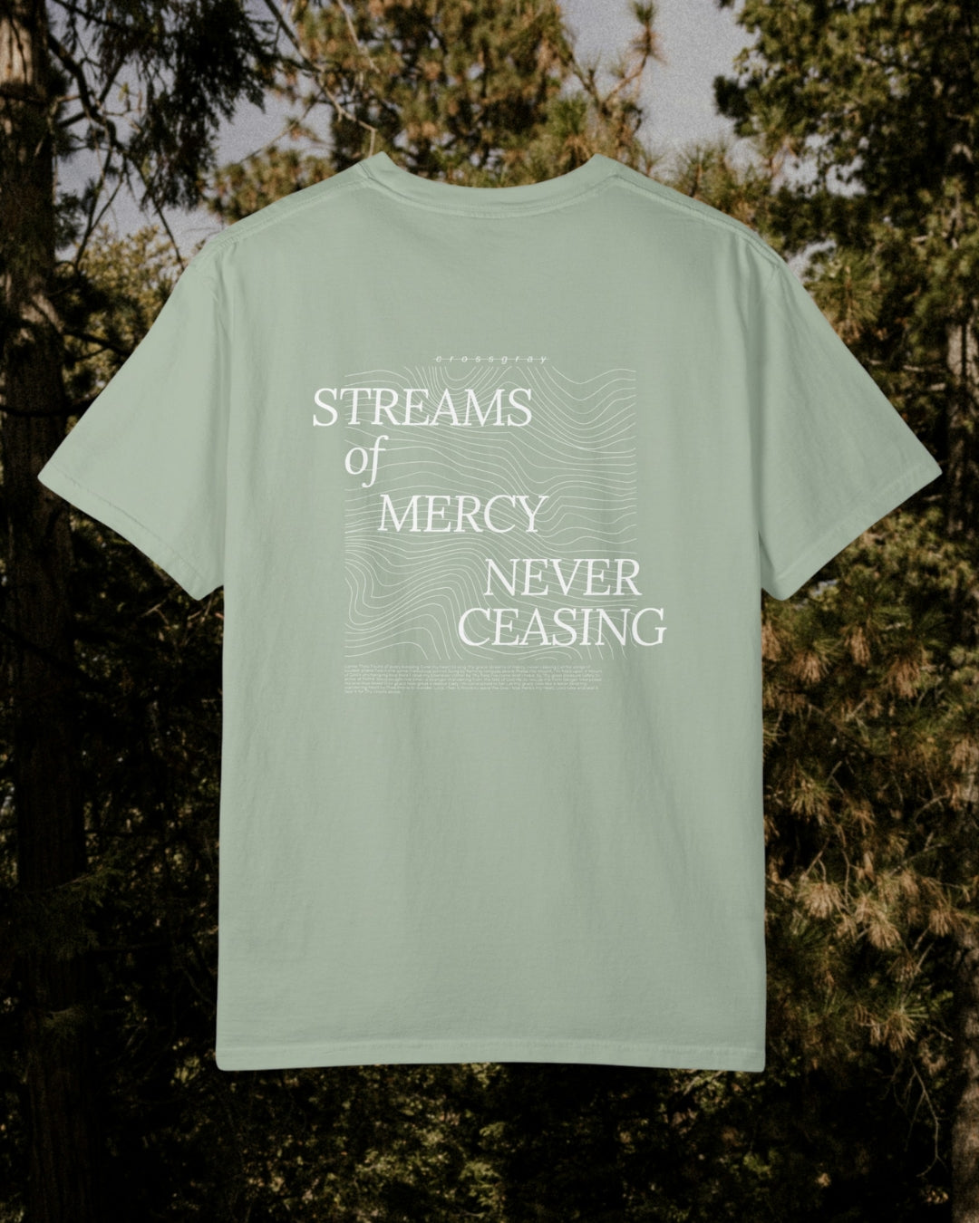 Comfort Color Tee - Streams of Mercy Never Ceasing